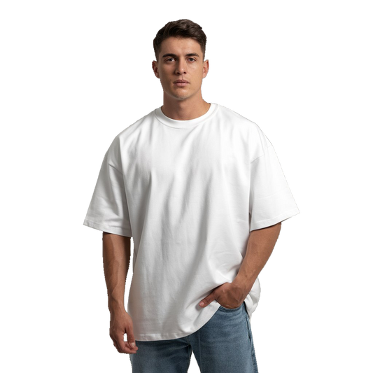Playera Oversize Blanca