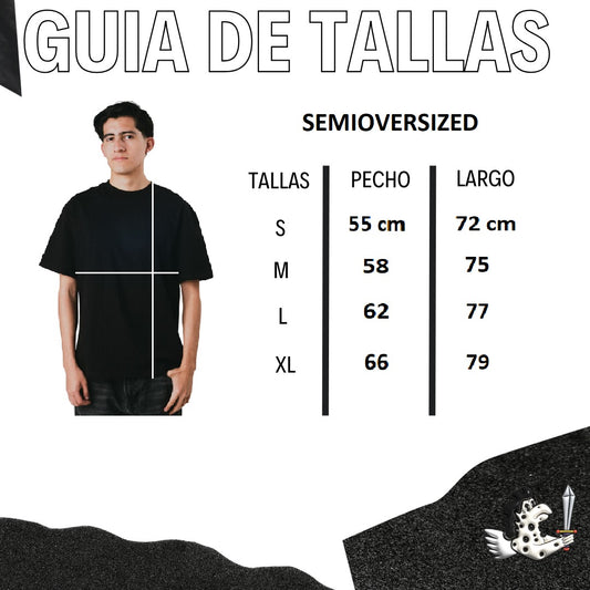 Playera Oversize Blanca