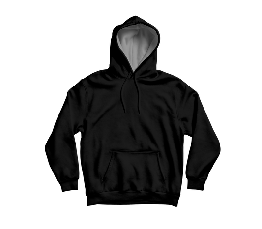 Sudadera regular negra